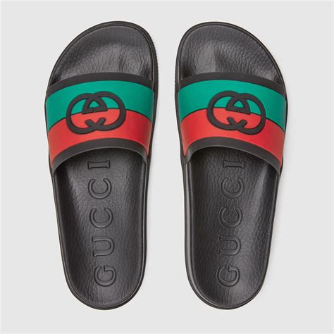 red rubber gucci slides|are Gucci rubber slides comfortable.